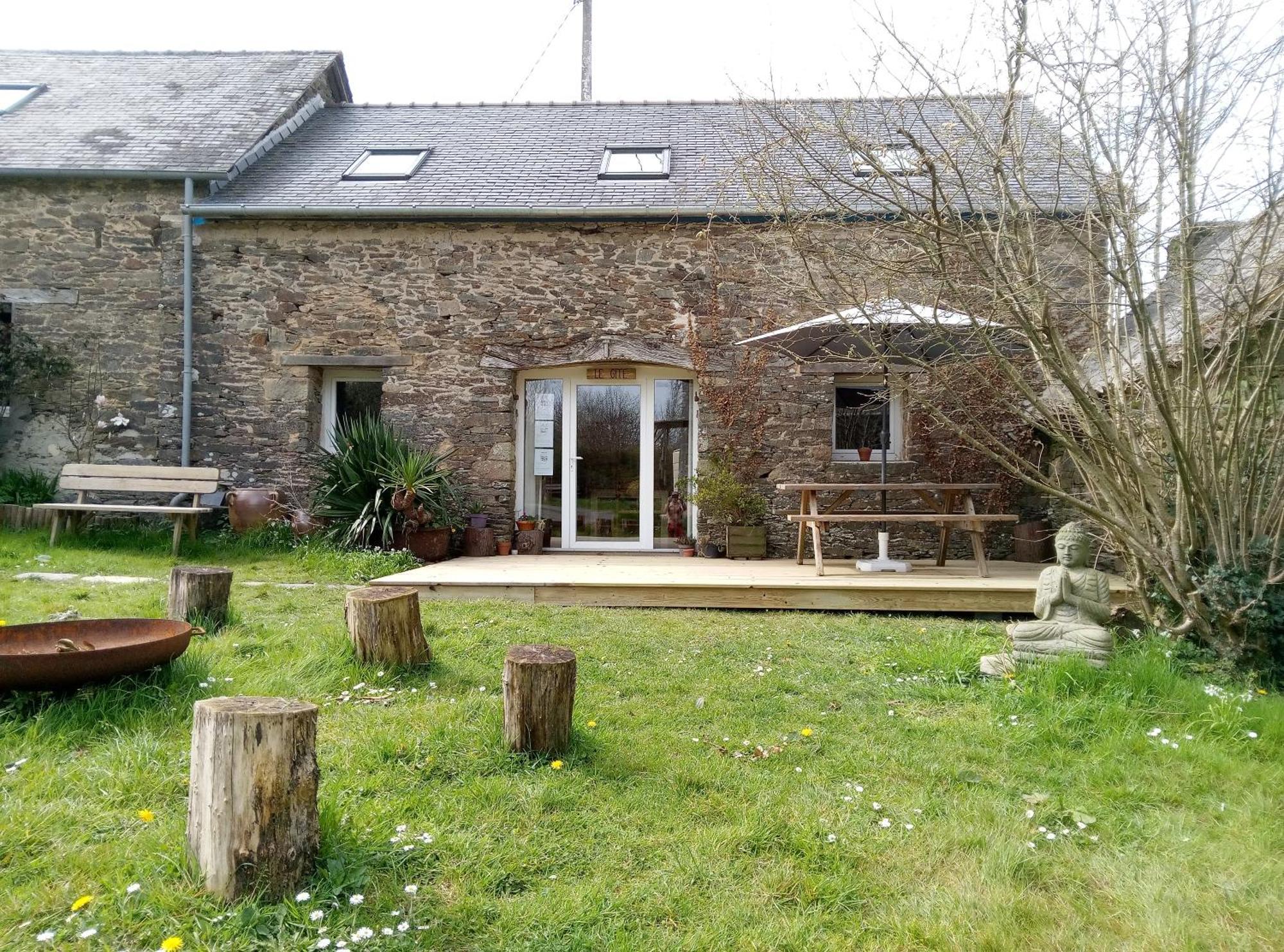 Le Jardin Enchanteur, Chaleureuse Maison D'Hotes Eco-Responsable, Calme Et Accueillante Lopérec 외부 사진